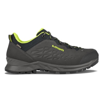 Lowa Explorer GTX Lo Heren - Werkschoenen Donkergrijs / Lichtgroen JRLCKT082